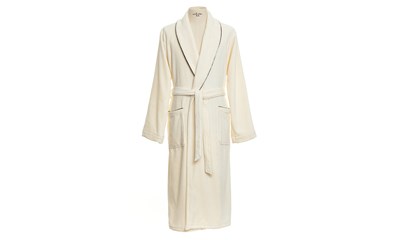 Homewear Schalkragen Velour