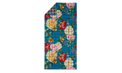 Rosen Jacquard mit Digitaldruck