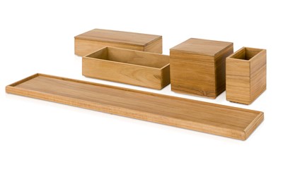 Ablageset 5-teilig Teakholz