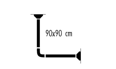 Winkelstange Ø 12.7 mm