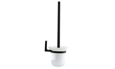 TAKU MATT-BLACK                  Toilet Brush Holder