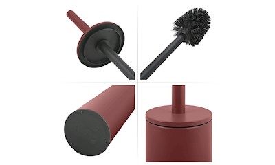 AKIRA WC-BÜRSTENHALTER MATT-BERRY