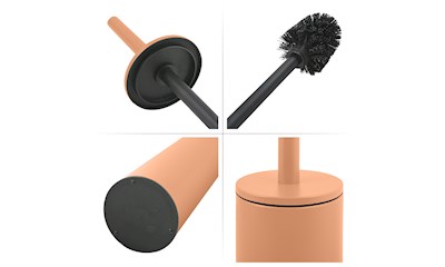 AKIRA PFIRSICH MATT WC-GARNITUR