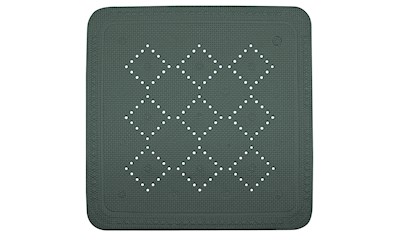 ALASKA BADEWANNENMATTE 55X55 DUNKELGRÜN