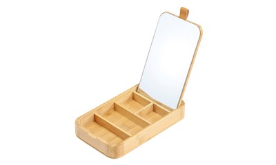 ALAIS SCHMUCKDOSE BAMBUS MIT SPIEGEL