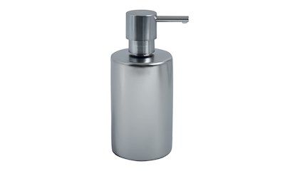 TUBE GEBÜRSTETER SILVER MATT SEIFENSPENDER