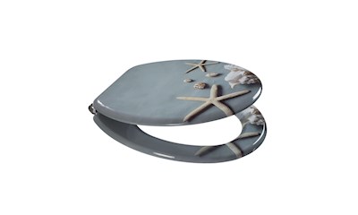 SEYCHELLES 3 SEITEN DEKOR/ TOILETTENSITZ