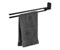 TAKU MATT-BLACK                  Swivel Towel Rail