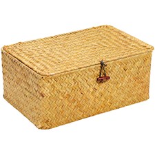 Aufbewahrungskorb Straw braun