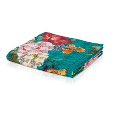Rosen Jacquard mit Digitaldruck