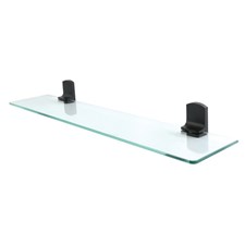 TAKU MATT-BLACK 60CM              Glass Shelf