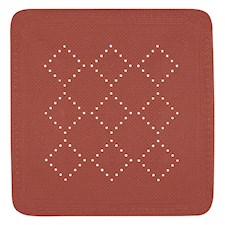 ALASKA BADEWANNENMATTE 55X55 TERRACOTTA