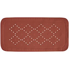 ALASKA BADEWANNENMATTE 71X36 TERRACOTTA