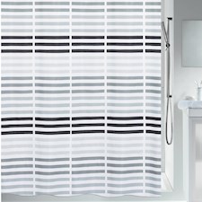 DEREK TEXTILDUSCHVORHANG 180X200 CM  SCHWARZ