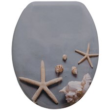 SEYCHELLES 3 SEITEN DEKOR/ TOILETTENSITZ