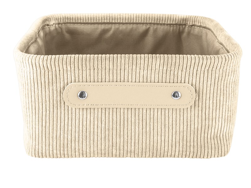 Kleine Wolke Aufbewahrungsbehälter Körbchen Bedford, Beige