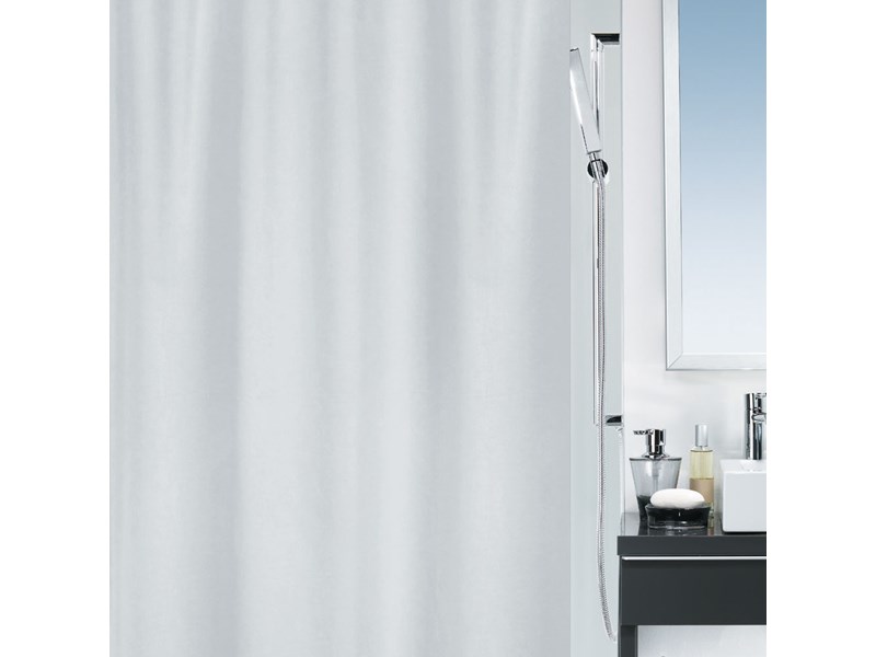 Spirella Duschvorhang Meterware Primo, Manhattan, Textil, Spezialmass
